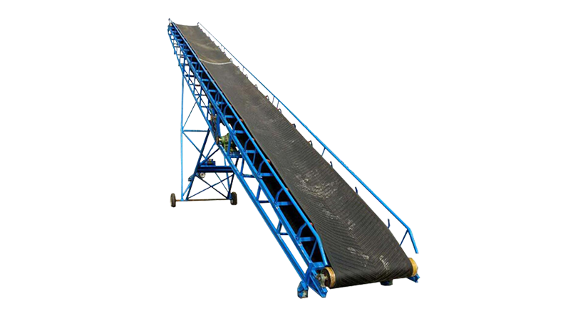 皮带输送机是食品工业中应用最广泛的输送机运输设备